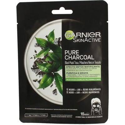 Masque Visage Charbon Actif Garnier - Masque Facial Masque Visage Charbon Actif Garnier - Masque Facial