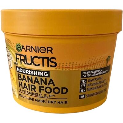 Garnier Fructis Haarmaske Banan Ultra-nährend - Haarmaske Garnier Fructis Haarmaske Banan Ultra-nährend - Haarmaske