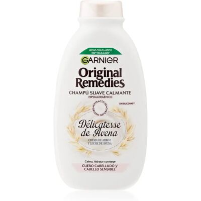 Garnier Original Remedies Champú Avena Delicatesse - Champú Garnier Original Remedies Champú Avena Delicatesse - Champú