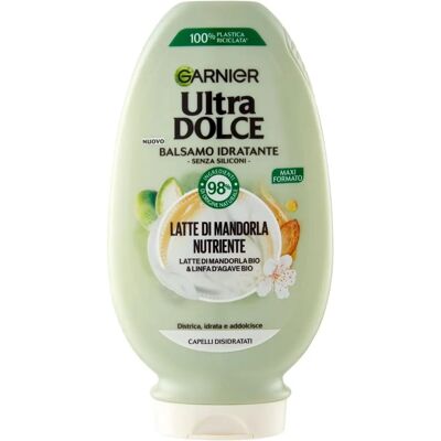 Garnier - Ultra Dolce Latte di Mandorla - Nutritif - Conditioner - Publicité Garnier - Ultra Dolce Latte di Mandorla - Nutritif - Conditioner - Publicité