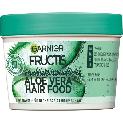 Masque Capillaire Garnier Aloe Vera Nourrissant - Masque - Publicité Masque Capillaire Garnier Aloe Vera Nourrissant - Masque - Publicité