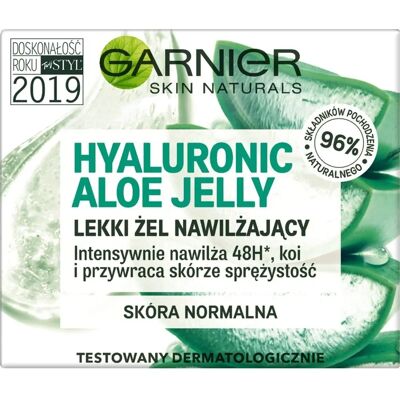 Garnier Hyalu Aloe Jelly 50ml - Fugtigheds Gel Garnier Hyalu Aloe Jelly 50ml - Fugtigheds Gel