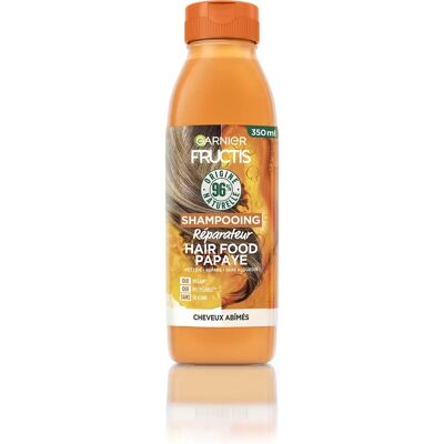 Garnier - Shampoing Papaye Réparateur - Papaye - Shampoo - Publicité Garnier - Shampoing Papaye Réparateur - Papaye - Shampoo - Publicité