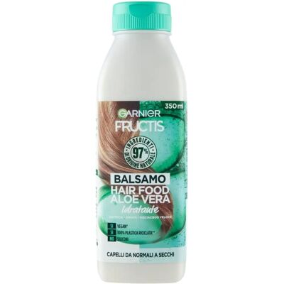 Balsamo Garnier Fructis Hair Food Aloe Vera - Tipo di Capelli: Normale e Secco Balsamo Garnier Fructis Hair Food Aloe Vera - Tipo di Capelli: Normale e Secco