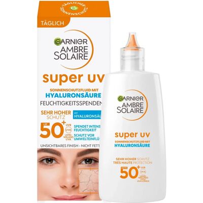 Garnier Light Acide Hyaluronique SPF 50+ Fluide Solaire Protection Garnier Light Acide Hyaluronique SPF 50+ Fluide Solaire Protection