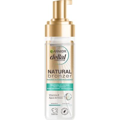 Garnier Delial Bronzant Naturel Mousse Autobronzant 200ml - Mousse auto-bronzante naturelle pour un éclat bronzé Garnier Delial Bronzant Naturel Mousse Autobronzant 200ml - Mousse auto-bronzante naturelle pour un éclat bronzé