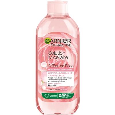 Garnier SkinActive Rózsavizes Mizelláris oldat - 400 ml Garnier SkinActive Rózsavizes Mizelláris oldat - 400 ml