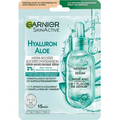 Garnier Skin Active Hyaluron Aloe Feuchtigkeits-Boosterserummaske - Maske Garnier Skin Active Hyaluron Aloe Feuchtigkeits-Boosterserummaske - Maske