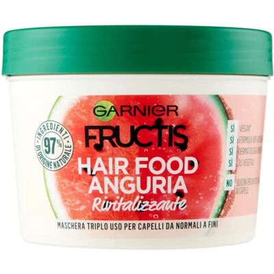 Garnier Watermelon Hair Food Masca de Păr Revitalizantă - Tipul de păr: Normal până la subțire Garnier Watermelon Hair Food Masca de Păr Revitalizantă - Tipul de păr: Normal până la subțire
