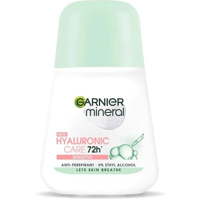 Garnier Hyaluron Antitranspirant Roll-On - Für Empfindliche Haut Garnier Hyaluron Antitranspirant Roll-On - Für Empfindliche Haut