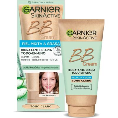Garnier Light SPF 25 BB Cream per pelle mista e grassa Garnier Light SPF 25 BB Cream per pelle mista e grassa