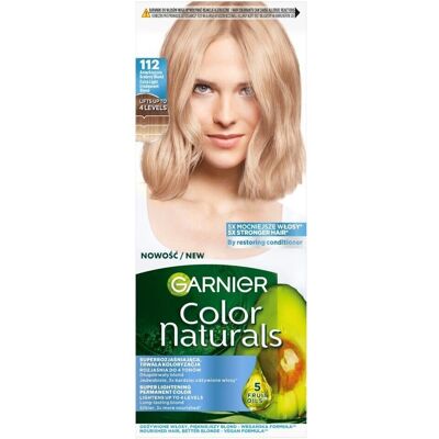 Teinture pour cheveux blond argenté arctique Garnier - Coloration - Publicité Teinture pour cheveux blond argenté arctique Garnier - Coloration - Publicité