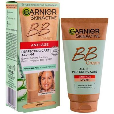 Garnier Getinte Anti-Age BB Cream - Light - BB Cream Garnier Getinte Anti-Age BB Cream - Light - BB Cream