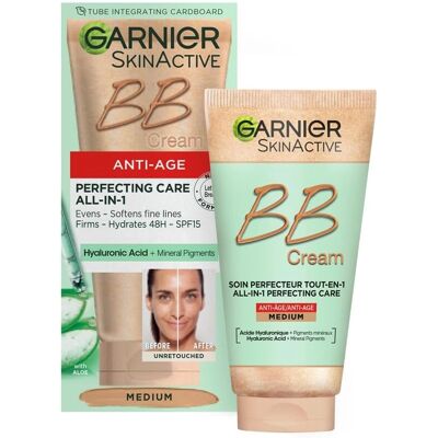 Garnier SkinActive Anti-Age BB Cream - Medium - SPF 25 - BB Cream Garnier SkinActive Anti-Age BB Cream - Medium - SPF 25 - BB Cream