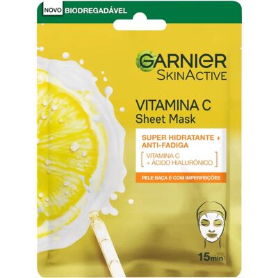 Garnier C-vitamin tygmask - Ansiktsmask Garnier C-vitamin tygmask - Ansiktsmask