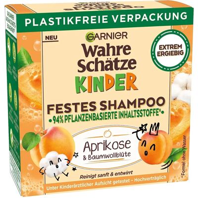 Garnier - Shampoo Solide Enfant Abricot & Fleur de Coton Garnier - Shampoo Solide Enfant Abricot & Fleur de Coton