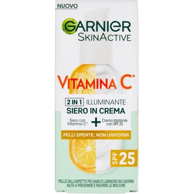 Garnier SkinActive Serum de Vitamina C - SPF 25 - 50ml Garnier SkinActive Serum de Vitamina C - SPF 25 - 50ml