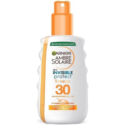 Garnier Ambre Solaire SPF30 Sun Cream Spray - Water Resistant Garnier Ambre Solaire SPF30 Sun Cream Spray - Water Resistant