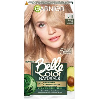 Garnier Belle Color Naturals Blond Cendré - Coloration capillaire - Publicité Garnier Belle Color Naturals Blond Cendré - Coloration capillaire - Publicité