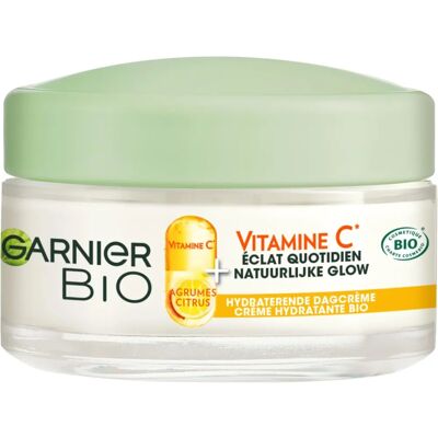 Garnier Skinactive Bio Vitamine C Crème de Jour - Crème de Jour - Publicité Garnier Skinactive Bio Vitamine C Crème de Jour - Crème de Jour - Publicité