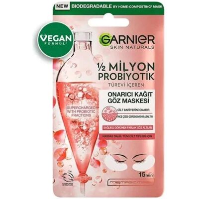 Garnier Skin Naturals Eye Mask with Probiotics - Eye Mask Garnier Skin Naturals Eye Mask with Probiotics - Eye Mask