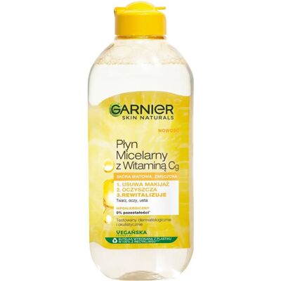 Garnier Skin Naturals Vitamin C Mizellenwasser - Gesichtsreinigung Garnier Skin Naturals Vitamin C Mizellenwasser - Gesichtsreinigung