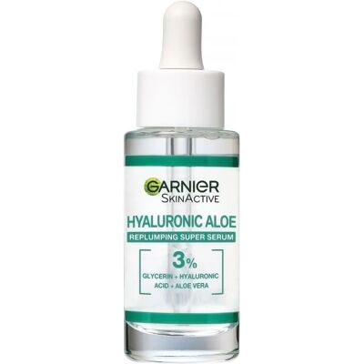 Garnier - SkinActive Hyaluronsäure Aloe Replumping Serum - Gesichtsserum Garnier - SkinActive Hyaluronsäure Aloe Replumping Serum - Gesichtsserum