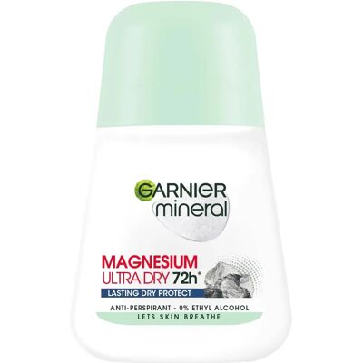 Garnier Magnesium Ultra Dry Deodorant - Lang anhaltender Schutz Garnier Magnesium Ultra Dry Deodorant - Lang anhaltender Schutz