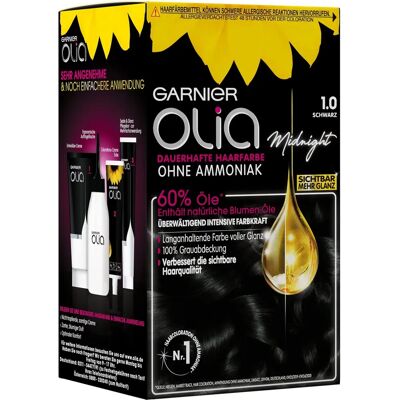Garnier - Olia - 0 noir - Permanente - Hair dye Garnier - Olia - 0 noir - Permanente - Hair dye