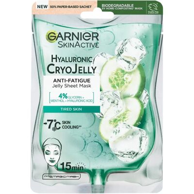Garnier Anti-Fatigue Hyaluronsäure Cryo Gelée Gesichtsmaske Garnier Anti-Fatigue Hyaluronsäure Cryo Gelée Gesichtsmaske