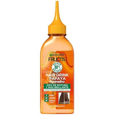 Condicionador de Mamão Garnier Fructis - Reparação & Brilho Condicionador de Mamão Garnier Fructis - Reparação & Brilho