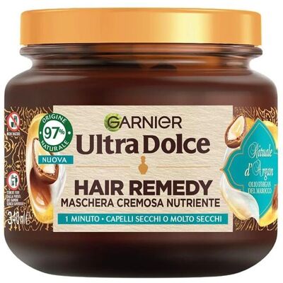 Garnier Ultra Dolce Maschera Nutriente all'Argan - Trattamento Capelli Garnier Ultra Dolce Maschera Nutriente all'Argan - Trattamento Capelli