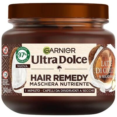 Garnier Ultra Doux kókusz és macadamia hajmaszk - Száraz haj Garnier Ultra Doux kókusz és macadamia hajmaszk - Száraz haj