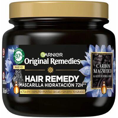 Garnier Original Remedies Magnetische Kohle Feuchtigkeitsmaske - Haar Garnier Original Remedies Magnetische Kohle Feuchtigkeitsmaske - Haar