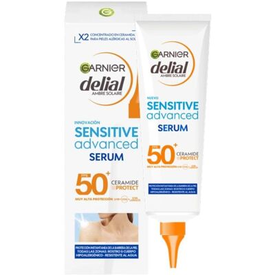 Garnier Sensitive Advanced SPF 50+ Body Serum - Sun Block Garnier Sensitive Advanced SPF 50+ Body Serum - Sun Block