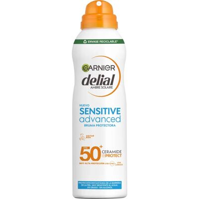 Crème solaire Garnier Sensitive Advanced SPF50 - Résistante à l’eau - Unisexe Crème solaire Garnier Sensitive Advanced SPF50 - Résistante à l’eau - Unisexe