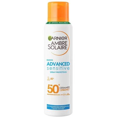 Garnier Ambre Solaire Sensitive Advanced - SPF 50+ - Spray Solar Garnier Ambre Solaire Sensitive Advanced - SPF 50+ - Spray Solar