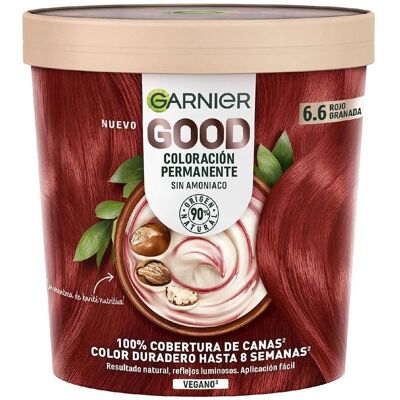 Garnier Good Pomegranate Red Permanent Hair Color - 160mL Garnier Good Pomegranate Red Permanent Hair Color - 160mL
