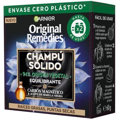 Garnier - Original Remedies Balancing Charcoal - Samponosrúi Garnier - Original Remedies Balancing Charcoal - Samponosrúi