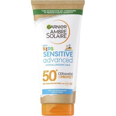 Garnier Ambre Solaire Sensitive Kids SPF 50+ hypoallergene Lotion Garnier Ambre Solaire Sensitive Kids SPF 50+ hypoallergene Lotion
