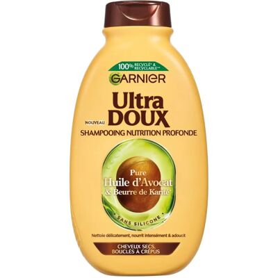 GARNIER - Shampoo pour Cheveux Bouclés - Nutrition Intense - 300 ml - Publicité GARNIER - Shampoo pour Cheveux Bouclés - Nutrition Intense - 300 ml - Publicité