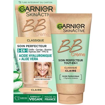 Garnier 50ml Teinte Moyenne BB Crème - Soin Classique 5-en-1 - Publicité Garnier 50ml Teinte Moyenne BB Crème - Soin Classique 5-en-1 - Publicité