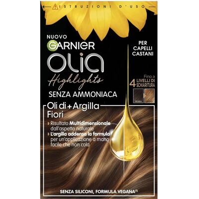 Coloration Olia Brunettes de L'Oreal - Coloration pour brunes - Publicité Coloration Olia Brunettes de L'Oreal - Coloration pour brunes - Publicité