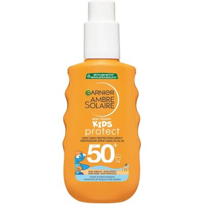 Garnier Ambre Solaire Kids Protect Spray SPF50+ - Spray Solaire Enfant Garnier Ambre Solaire Kids Protect Spray SPF50+ - Spray Solaire Enfant