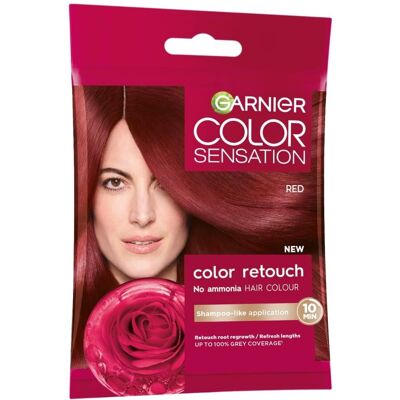 Coloration Rouge Garnier - Longue durée, Facile à appliquer - Publicité Coloration Rouge Garnier - Longue durée, Facile à appliquer - Publicité