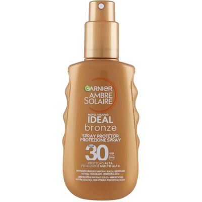 Garnier Ambre Solaire Ideal Bronze SPF 30 Spray - Protezione Solare Garnier Ambre Solaire Ideal Bronze SPF 30 Spray - Protezione Solare