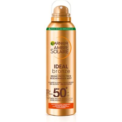 Garnier Ambre Solaire Brume Protectrice SPF50+ Visage & Corps Garnier Ambre Solaire Brume Protectrice SPF50+ Visage & Corps
