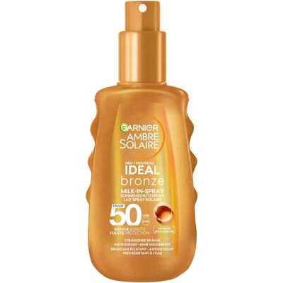 Garnier Ambre Solaire SPF 50 Naptej Spray - Napvédő Garnier Ambre Solaire SPF 50 Naptej Spray - Napvédő