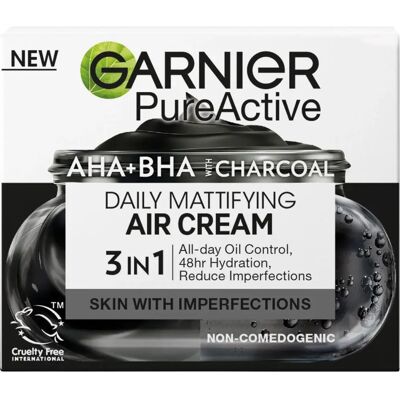 Garnier Pure Active Daglig Matte Luftrumpe med Aktivkull Garnier Pure Active Daglig Matte Luftrumpe med Aktivkull