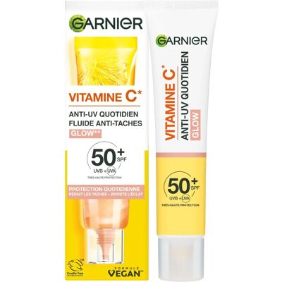 Garnier Vitamin C Tägliches UV-Aufhellungsfluid - Sonnenschutzfluid Garnier Vitamin C Tägliches UV-Aufhellungsfluid - Sonnenschutzfluid